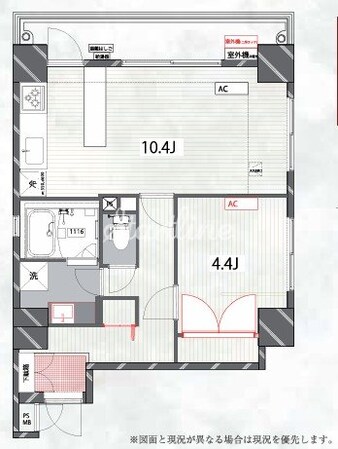 ラクラス田原町の物件間取画像